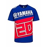 FABIO QUARTARO T-Shirt Yamaha Factory 20 El Diablo Official MotoGP, blau, 56