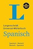 Langenscheidt Universal-Wörterbuch Spanisch - mit Bildwörterbuch: Spanisch-Deutsch/Deutsch-Spanisch (Langenscheidt Universal-Wörterbücher)