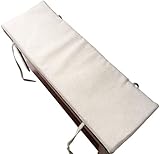 Jonist Outdoor Indoor Lange Bank Kissen Kissenauflage Fenster Sitzkissen Garten Paletten Kissen Terrassenmöbel Kissen (Weiß,150x45cm)