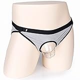 SqSYqz Herren Foreskin-Slips, Beschneidungsunterwäsche für Kinder nach Beschneidungsvorsorge Cut Chirurgie Care Protection,Adult L