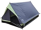 EXPLORER Zelt Minipack Hauszelt 190x120x95cm 2 Personen 1500mm Wassersäule Outdoor Wandern Familie Camping, mehrfarbig, 4101