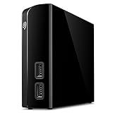 Seagate Backup Plus HUB 4 TB externe Festplatte (8,89 cm (3.5 Zoll) mit 2-fach USB Hub, USB 3.0, PC und Mac) (Generalüberholt)