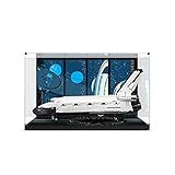 Fancy Brick Schaukasten für Lego Creator NASA-Spaceshuttle 'Discovery' 10283, Acryl Vitrine für Lego 10283(Nicht Enthalten Lego Modell)