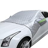 Auto Frostschutz Abdeckung Halbgarage Auto Winter, Gegen Strahlung, Sonne, Staub, Schnee, EIS, Frost, 145x230