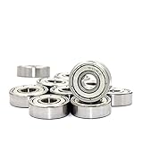 TASJS 10 stücke Lager 603 604 605 606 607 608 609 623 624 625 626 627 628zz 2rs (Outer Diameter : 623zz 3x10x4mm)