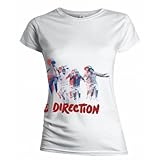 T-Shirt # S White Femmina # Band Jump