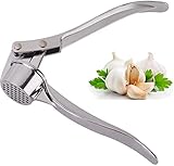 Jsdoin Knoblauchpresse, Knoblauchschneider Garlic Press, Knoblauch Crusher Praktischer Küchenhelfer Spülmaschinenfest Rob