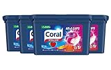 Coral Allin1 Caps Waschmittel Optimal Color Colorwaschmittel Pods für bunte Wäsche mit langanhaltendem Duft 16 WL 1 Stück