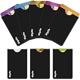 RFID Blocker NFC Schutzhüllen (8 Stück), TÜV Geprüfte, Diyife NFC-Blockierung von Kreditkarteninhabern, PVC-Material, NFC Schutzhüllen, Kartenhülle für Kreditkarten und EC