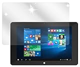 dipos I 2X Schutzfolie klar kompatibel mit TrekStor SurfTab Duo W1 Volks-Tablet Folie Display