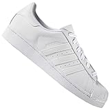 adidas Originals Superstar SST Damen Herren Leder Sneaker Schuhe Turnschuhe, Schuhgröße:38 2/3 EU, Farbe:S85139 - Weiß