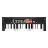 Yamaha Digital Keyboard PSR-F51, schwarz – Einfaches & benutzerfreundliches Einsteiger Instrument mit hochwertigen Instrumentenklängen & Begleit-Styles – Keyboard mit Duo Mode für 2 Sp