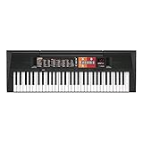 Yamaha Digital Keyboard PSR-F51, schwarz – Einfaches & benutzerfreundliches Einsteiger Instrument mit hochwertigen Instrumentenklängen & Begleit-Styles – Keyboard mit Duo Mode für 2 Sp