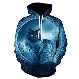 XDJSD Herren Pullover Herren Hoodie Plus Size Sweatshirt Paar Kapuzenpullover Herren Casual Plus Size Shirt süß