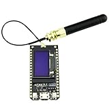 Carhar WiFi ESP-32 Entwicklungs Board Modul Lora32 Lora 868Mhz Esp32 Lora OLED 0,96 Zoll Blaue Anzeige M