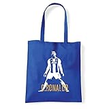 Art T-shirt, Shoulder Cristiano R. 7, Shopper, Meer, c-ronaldo-bag-blu, Blau, c-ronaldo-bag-blu Einheitsgröß