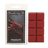 Woodbridge Duftwachs-Melts für Deine Duftlampe - Dragons Lair (68g) - 8 Duftwachswürfel mit je 10h Duftdauer für Dein Lieblingsaroma Z