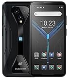 5G Spiel Outdoor Smartphone Ohne Vertrag Blackview BL5000, 8GB+128GB, Android 11 IP68 Robustes Handy, 6,36’’ FHD+, 4980mAh Akku, Dedizierte Spielmodi,125°Ultraweitwinkel Kamera, GPS NFC Schw