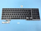 DEUTSCHE Tastatur ohne Backlight für Fujitsu LifeBook E754 (VFY:E7540M75ABDE)