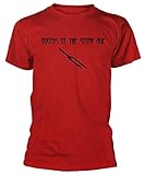 Queens of The Stone Age 'Deaf Songs' (Red) T-Shirt (small)