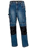 Arbeitshose Jeans Schutzhose Bundhose Baumwolle Funktion-Taschen(CXS-Jeans) (50)