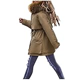 Damen Daunenjacke Lang Mantel Daunenmantel Steppmantel Wintermantel Mit Kapuze Winter Warm Parka Winddicht Jacke Steppjacke Steppmantel üBergangsjacke Outdoorjacke F