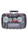 Bosch Professional 9 tlg. Lochsäge Progressor for Wood & Metal Set (für Elektriker, Zubehör Bohrmaschine)