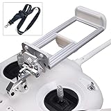 O'woda Smartphone-/Tablet-Halterung für DJI Phantom 3 Standard-Zubehör, Fernbedienung, verstellbarer Ständer und Umhängeband, Clip-Halterungsset für 3,5-5,5 Zoll Smartphone und 7-10 Zoll Tab