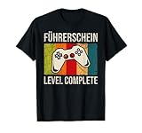 Führerschein bestanden Level Complete Gaming Fahranfänger T-S