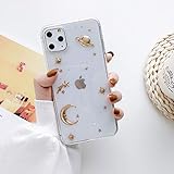 Zaxgf Hülle kompatibel mit iPhone 11 Silikon HandyHülle Süßes Motiv Transparent Weich TPU Schutzhülle Ultra Dünn Stoßfest Antikratz Case Cover für iPhone 11 G