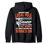 Backprint Support your local pole dancer Kapuzenjack