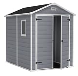 Chalet et Jardin Keter Manor 68 Kunststoffgerätehaus mit Doppeltür (7503)