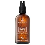 MICARAA Haar-Öl Ohne Silikon Für Trockenes Haar, Vegane Haar-Pflege Mit Argan-Öl, Spray Für Strapaziertes Haar, Leave-In-Produkt & Haar-Kur, Naturkosmetik D