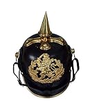 Graf von Gerlitzen Pickelhaube Leder Helm Pickelhelm Preussen D257