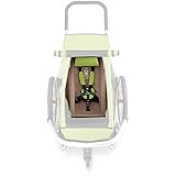 Croozer Unisex – Erwachsene Kinderanhänger Fahrradanhänger, grau, 1