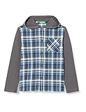 United Colors of Benetton Jungen Camicia 5VKL5QL30 Hemd, 901 Scozzese, 140