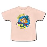 Spreadshirt Wickie Und Die Starken Männer 1. Geburtstag Baby Bio-T-Shirt mit Rundhals, 3-6 Monate,
