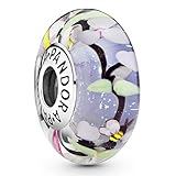 Pandora Moments Charm Gartenszene Sterling Silber, Muranoglas 797014