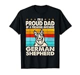 Herren Ich bin ein stolzer Vater eines verdammt großartigen deutschen Schäferhundes T-S