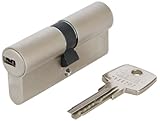 ABUS Profil-Zylinder D6XNP 40/45 mit Codekarte und 5 Schlüsseln, 48303