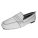 Eaylis Damen Mode Flacher Mund Schuhe Einfarbig Runde Zehe Flache Fliege Woven Freizeitschuhe, Sneaker Atmungsaktiv Turnschuhe Leicht Sportschuhe Laufschuhe Straßenlaufschuhe F