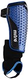 Mitre Aircell Power Ankle Protect Fußballschienbeinschoner, Cyan/White, S