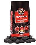 Grill Republic Premium Grill Holzkohle Briketts mit Heisser Glut und Langer Brenndauer | Schnelles und Sicheres Anzünden | 100% Qualitätsgarantie (8,5 kg)