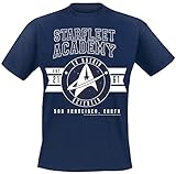 Star Trek Ex-Astris Scientia Männer T-Shirt Navy L 100% Baumwolle Fan-Merch, TV-S