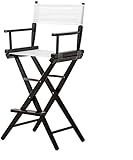 Regisseur Makeup Stuhl Folding Make-upstuhl Hohe Stuhl Tragbare Outdoor Director's Stuhl Skizze Zeichnungsessel Balkon Bar Schießstuhl 4 Farben (Color : A)
