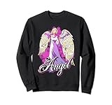 Angelic Ästhetisches Engel-Shirt für Frauen, niedliche Flügel, spirituell Sw
