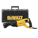 DeWalt 1.100 Watt Säbelsäge (Hublänge 29 mm, max. Schnittleistung (Holz) 280 mm, inkl. Transportkoffer), DWE305