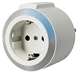 GAO Steckdosen-Zeitschaltuhr Analog Tagesprogramm 2300W 2polig, Countdown-Funktion 4 S