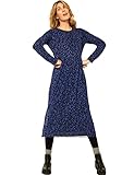 Cecil Damen 143103 Kleid, deep Blue, XXL