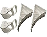 2 Stück - Unterlegkeil für Autoanhänger - Zubehör - mit Klapp